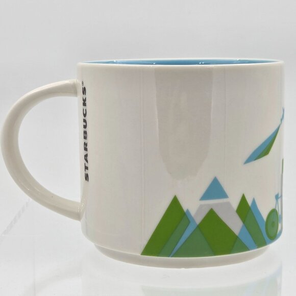 Starbucks You Are Here Seattle Travel Coffee Mug 2013 Reusable Hot Cup - Picture 4 of 10